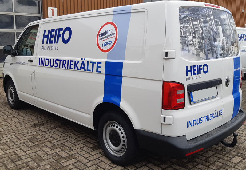 Das Einsatzfahrzeug von HEIFO